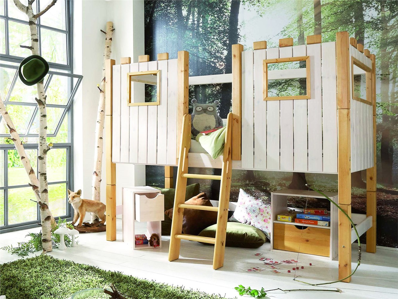 Детская комната в эко-стиле