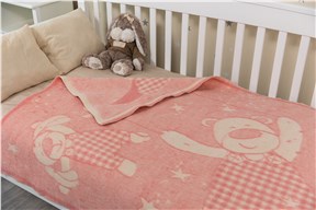 Детское одеяло Мишка&Зайчик