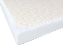 Детская простынь на резинке Простынь на резинке White