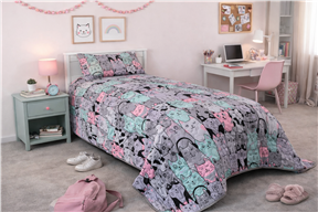 Детское покрывало Покрывало "Коты-меломаны"