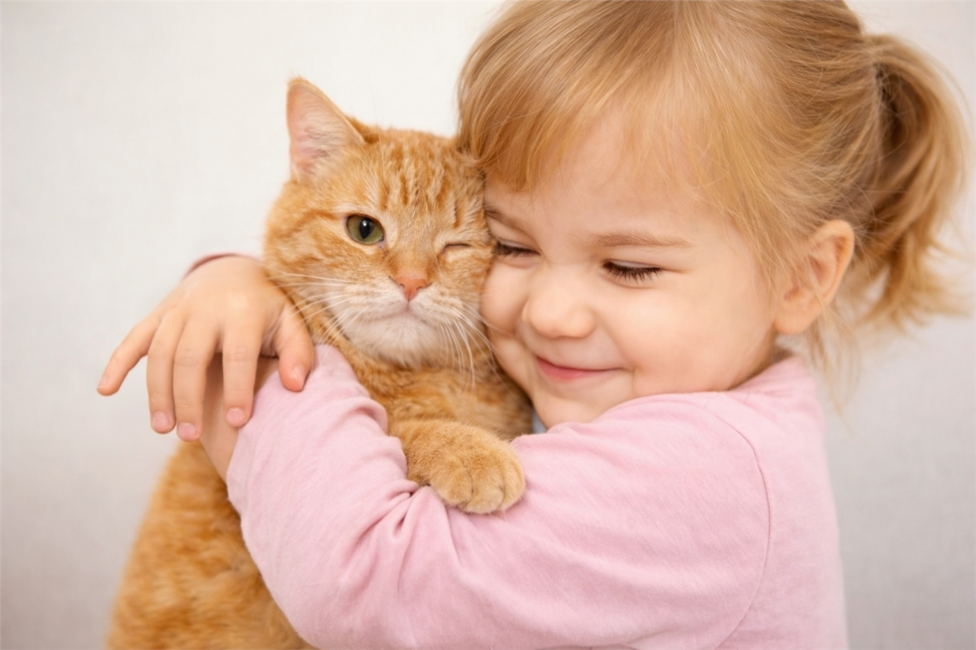 Такое удовольствия спать в обнимку с любимцем