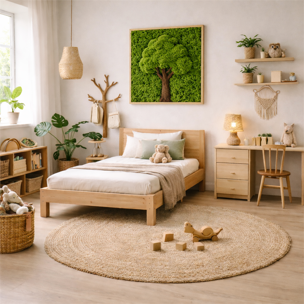 Детская комната в эко-стиле